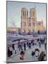 The Quai Saint-Michel and Notre-Dame by Maximilien Luce-null-Mounted Photographic Print