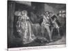 The Quarrel Between Elizabeth and the Earl of Essex 1598-Charles Ricketts-Stretched Canvas