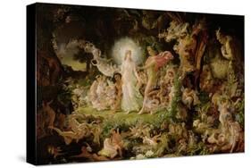 The Quarrel of Oberon and Titania, 1849-Sir Joseph Noel Paton-Stretched Canvas