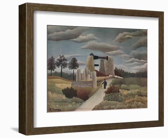 'The Quarry', 1923-Henri Rousseau-Framed Giclee Print