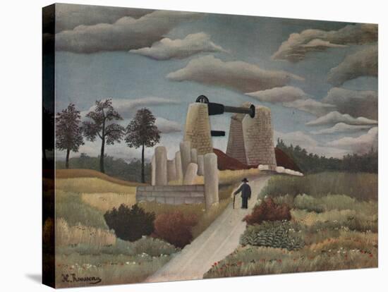 'The Quarry', 1923-Henri Rousseau-Stretched Canvas