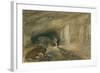 The Quarry Caverns, Jerusalem, 1869-William 'Crimea' Simpson-Framed Giclee Print