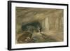 The Quarry Caverns, Jerusalem, 1869-William 'Crimea' Simpson-Framed Giclee Print