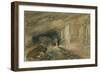 The Quarry Caverns, Jerusalem, 1869-William 'Crimea' Simpson-Framed Giclee Print