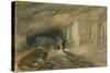 The Quarry Caverns, Jerusalem, 1869-William 'Crimea' Simpson-Stretched Canvas