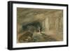 The Quarry Caverns, Jerusalem, 1869-William 'Crimea' Simpson-Framed Premium Giclee Print