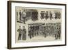 The Quarterly Inspection on Board Hm Training-Ship Boscawen-null-Framed Giclee Print