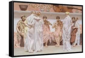 The Quartet-Albert Joseph Moore-Framed Stretched Canvas