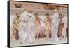 The Quartet-Albert Joseph Moore-Framed Stretched Canvas