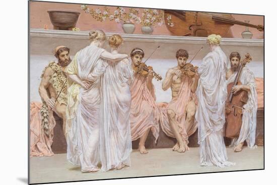 The Quartet-Albert Joseph Moore-Mounted Giclee Print