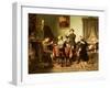 The Quartet-Friedrich-peter Hiddemann-Framed Giclee Print