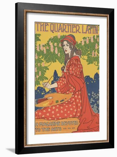 The Quartier Latin-Louis John Rhead-Framed Art Print