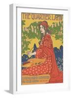 The Quartier Latin-Louis John Rhead-Framed Art Print