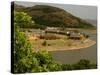 The Quartz Mountain Lodge in Lone Wolf, Oklahoma, Pictured on April 30, 2003-Sue Ogrocki-Stretched Canvas