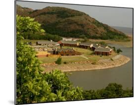 The Quartz Mountain Lodge in Lone Wolf, Oklahoma, Pictured on April 30, 2003-Sue Ogrocki-Mounted Photographic Print