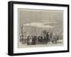 The Quatercentenary of Michael Angelo at Florence, the Procession Passing the Porte Alle Grazie-null-Framed Giclee Print