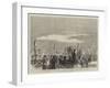 The Quatercentenary of Michael Angelo at Florence, the Procession Passing the Porte Alle Grazie-null-Framed Giclee Print