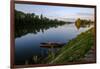 The quay along the Loire River, Chouze sur Loire, Loire Valley, UNESCO World Heritage Site, Indre e-Nathalie Cuvelier-Framed Photographic Print