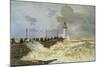 The Quay at le Havre, 1868-Claude Monet-Mounted Giclee Print