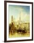 The Quay at Rouen. 1853-J. Henshall-Framed Giclee Print