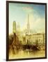 The Quay at Rouen-Henshall J.-Framed Giclee Print