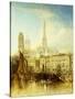 The Quay at Rouen-Henshall J.-Stretched Canvas
