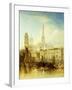 The Quay at Rouen-Henshall J.-Framed Giclee Print