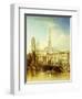 The Quay at Rouen-Henshall J.-Framed Giclee Print