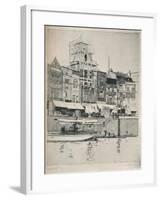 'The Quay, Bristol', c1918-Frederick Charles Richards-Framed Giclee Print