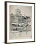 'The Quay, Bristol', c1918-Frederick Charles Richards-Framed Giclee Print