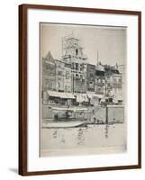 'The Quay, Bristol', c1918-Frederick Charles Richards-Framed Giclee Print