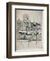 'The Quay, Bristol', c1918-Frederick Charles Richards-Framed Giclee Print