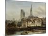 The Quay de Paris in Rouen, Johannes Bosboom, 1839-Johannes Bosboom-Mounted Giclee Print