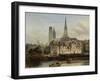 The Quay de Paris in Rouen, Johannes Bosboom, 1839-Johannes Bosboom-Framed Giclee Print