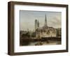 The Quay de Paris in Rouen, Johannes Bosboom, 1839-Johannes Bosboom-Framed Giclee Print