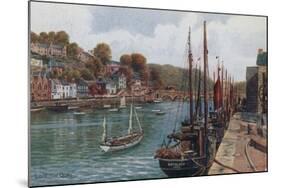 The Quay, Looe-Alfred Robert Quinton-Mounted Giclee Print