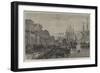 The Quay of Boa Vista, at San Pedro De Rio Grande Do Sul, a Seaport of Brazil-null-Framed Giclee Print