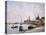 The Quay on Giudecca, Venice, 1895-Eug?ne Boudin-Stretched Canvas
