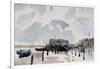 The Quay, Shoreham, 1926-Philip Wilson Steer-Framed Giclee Print