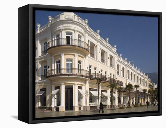The Quay, Yalta, Crimea, Ukraine,Europe-Rolf Richardson-Framed Stretched Canvas