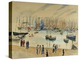 The Quay-Henri Lebasque-Stretched Canvas