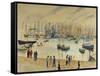 The Quay-Henri Lebasque-Framed Stretched Canvas