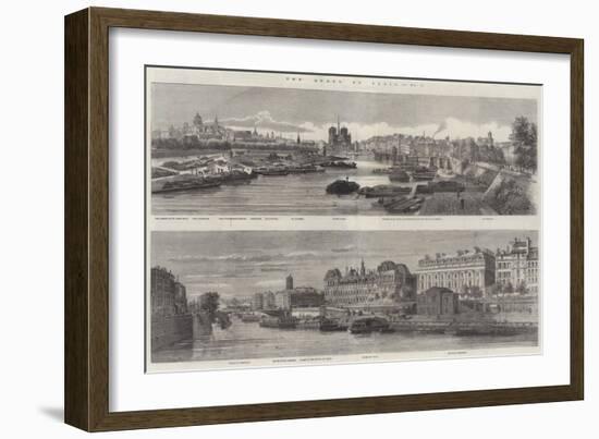 The Quays of Paris-Felix Thorigny-Framed Giclee Print