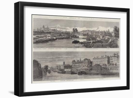 The Quays of Paris-Felix Thorigny-Framed Premium Giclee Print