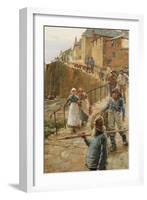 The Quayside, Newlyn-Walter Langley-Framed Giclee Print