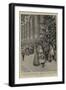 The Queen and Her Soldiers' Families, the Christmas Tree at Windsor-null-Framed Giclee Print