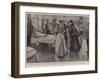 The Queen and Her Wounded Soldiers, Her Majesty at the Herbert Hospital, Woolwich-Frank Craig-Framed Giclee Print