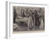 The Queen and Her Wounded Soldiers, Her Majesty at the Herbert Hospital, Woolwich-Frank Craig-Framed Giclee Print