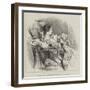 The Queen and the Prince of Wales-Sir John Gilbert-Framed Giclee Print