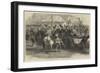 The Queen and the Shah of Persia at the Review in Windsor Great Park-null-Framed Giclee Print